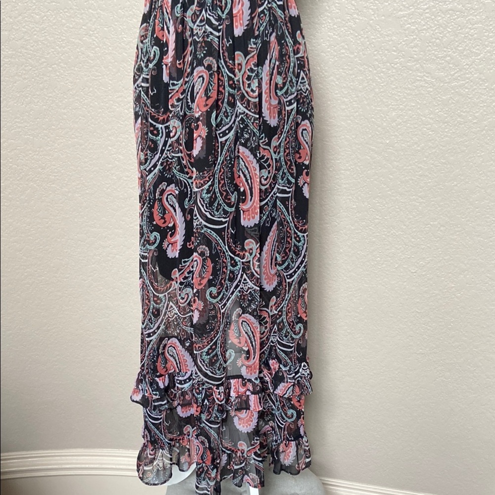 Sale 2/$15* Elegant Paisley Print Dress. Ambience, size S - Picture 3 of 12